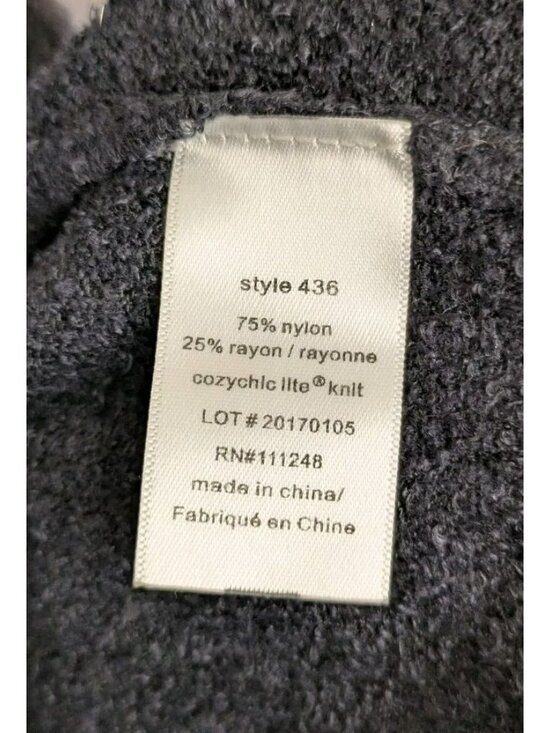 Barefoot Dreams Cozychic Lite Women's S/M Open Front Cardigan Island Wrap Ombre - Picture 4 of 4